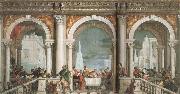 Paolo  Veronese Supper in the House of Leiv oil painting reproduction